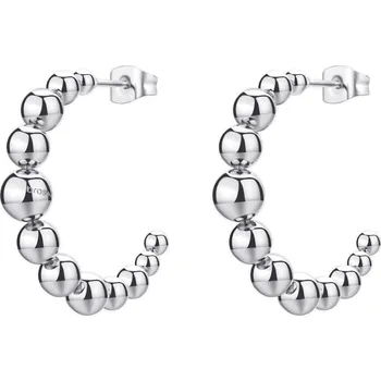 Náušnice Ocelové kuličkové kruhy Perfect BPC28 Brosway