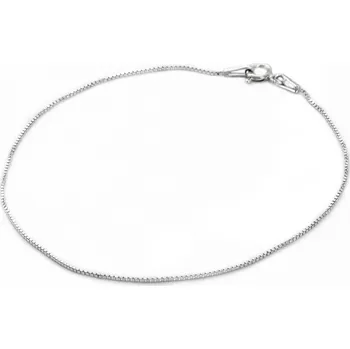 Náramek Jemný stříbrný náramek Kostka/Venezia AGB199 Beneto Exclusive / Délka: 17 cm