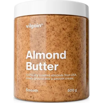Vilgain Mandlové máslo – jemné mandle 500 g
