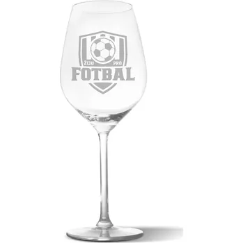 Víno Sablio Sklenička na víno Žiju pro fotbal: 49 cl