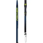 Běžecké lyže Fischer TWIN SKIN PERFORMANCE STIFF SET + BDG CONTROL STEP 207 Tmavě modrá, Bílá, Žlutá, Černá