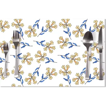 prostírání Sablio Prostírání Žluté kvítí: 40x30cm