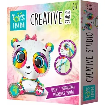 Výtvarná sada Kreativní šicí a vybarvovací sada – Panda