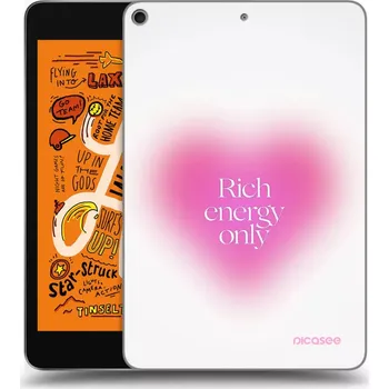 Pouzdro na mobilní telefon Picasee silikonový průhledný obal pro Apple iPad mini 2019 (5. gen) - Rich Energy
