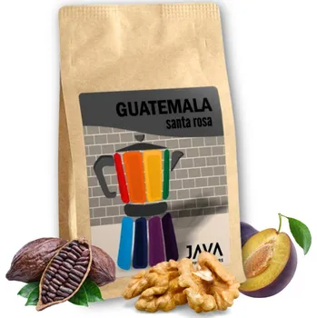 Káva Kávová Káva Arabica Java Coffee Roasters Guatemala Santa Rosa Kávová Káva Dark pražení 250g
