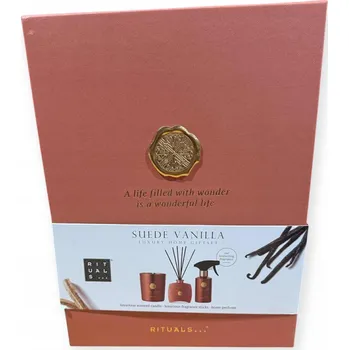 Kosmetická sada Rituals Suede Vanilla Luxusní dárková sada pro domácnost