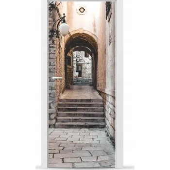 Fototapeta Fólie/Nálepka na VNĚJŠÍ dveře NÁBYTKOVÁ samolepicí SNADNÁ APLIKACE