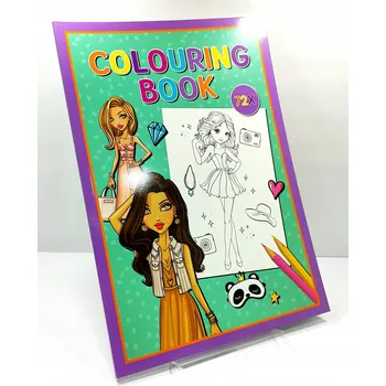 omalovánky Omalovánky A4, 72 stran - MÓDA