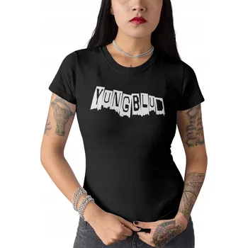 Dámské tričko YUNGBLUD Dámské TRIČKO s S POTISKEM - černé, rap hip hop - dárek L