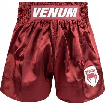 Oblečení pro bojové sporty Vínové muay thai Kraťasy venum classic evo L