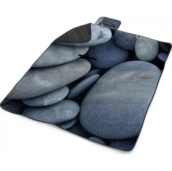 deka Sablio Plážová deka Černé kameny: 200x140 cm