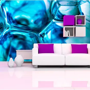 Tapeta Sablio Tapeta Modré bubliny - 125x75 cm