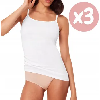 TRIUMPH KATIA BASICS SHIRT 01 3P bavlněné tílko, spodní tričko, 3 kusy, velikost 40 / M