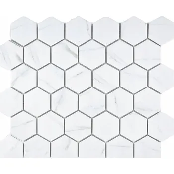 Obklad Keramická mozaika WzorcowniaStudio 32,5 x 28,1 cm bílá