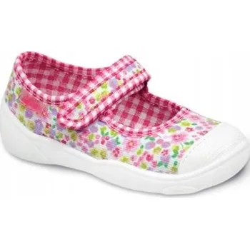 Dívčí bačkory Befado balerínky textilní, velikost 20