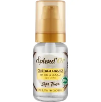 Vlasová regenerace Cristalli Liquidi Con Olio Di Cocco E Semi Di Lino Soft Touch - Tekuté krystaly s kokosovým olejem a lněným semínkem 50 ml IDDRZEX07856