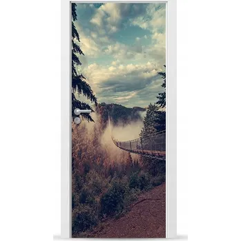 Fototapeta Fólie/Nálepka na VNĚJŠÍ dveře NÁBYTKOVÁ samolepicí SNADNÁ APLIKACE