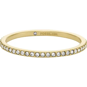 Šperk Třpytivý pozlacený prsten Ellis Pavé JF04686710 Fossil / Obvod: 59 mm - 59 mm