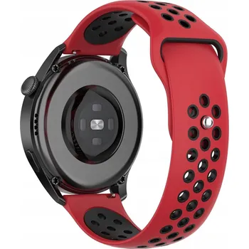 Řemínek na hodinky Řemínek Best Accessories pro Huawei 18mm červený
