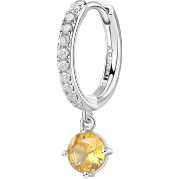 Náušnice Kruhová single náušnice Fancy Energy Yellow FEY75 Brosway