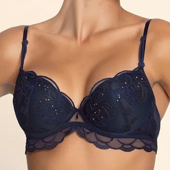 Podprsenka Lise Charmel - Eclat couture podprsenka vyztužená bleu night 70B ACJ8973