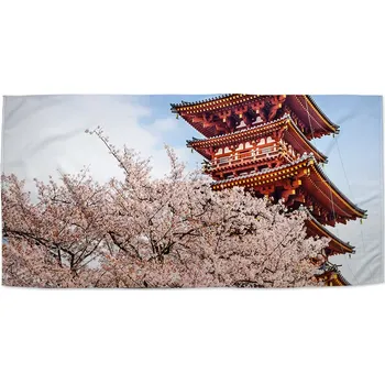 Osuška Sablio Ručník Čínská věžička - 50x100 cm