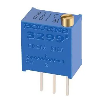 Potenciometr Bourns 3299Y-1-501LF cermetový trimr lineární 0.5 W 500 Ω 9 ° 1 ks