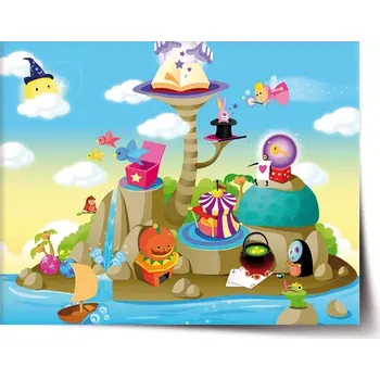 Plakát Sablio Plakát Pohádkový svět - 60x40 cm