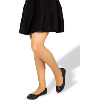 Dámské punčochy Dívčí punčocháče Little Lady B 40 DEN - 146-152 / béžová