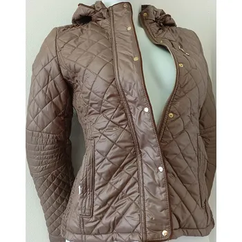 Dámská sezónní bunda 7059A hnědá - Goodlooking S