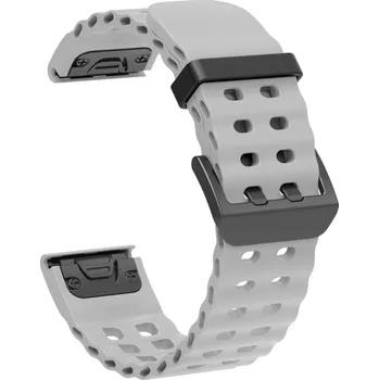 VSECHNONAMOBIL 128056 OCEAN Univerzální řemínek QuickFit pro Garmin - šířka 22mm šedý