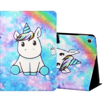 Pouzdro na tablet VSECHNONAMOBIL 32892 ART zaklapovací obal Huawei MatePad T10 / T10S UNICORN