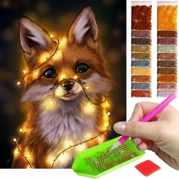 Diamantové malování Diamantová výšivka 5D diamantové malování Kreativní sada Mozaika vzor doplňky