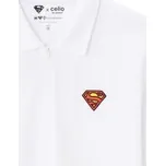 Pánské polotričko CELIO LLEMAN3 XL Bílá, Červená