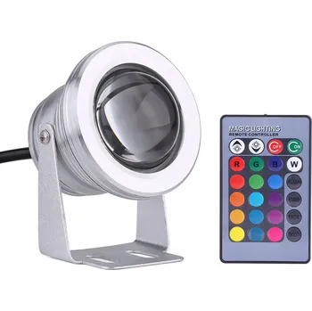 12V 10W RGB LED PODVODNÍ SVĚTLO + DÁLKOVÉ OVLÁDÁNÍ