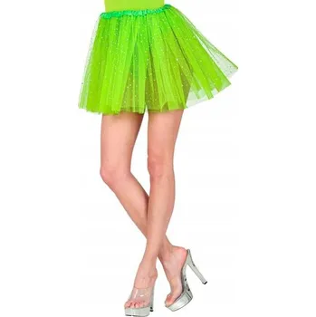 Dámská sukně TYLOVÁ SUKNĚ TUTU NEONOVĚ ZELENÁ