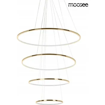 Závěsné svítidlo Moosee Bílé Glamour 1-bodové LED 88 W