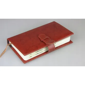 Knižní kalendář 2026 A5 hnědý