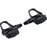 pedály FORCE nášlapné silniční + zarážky, černé