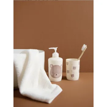 Dávkovač mýdla Sinsay - Sada: Dávkovač mýdla a kelímek na kartáčky - vícebarevná - 404HO-MLC - 404HO-MLC-ONE