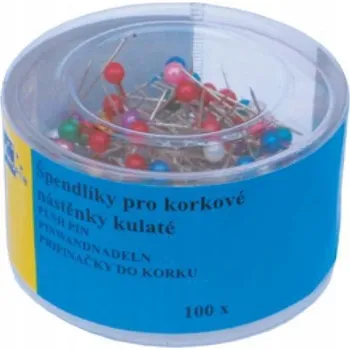 Nástroj na niť a příze Ron špendlíky barevné 432 /100 knih
