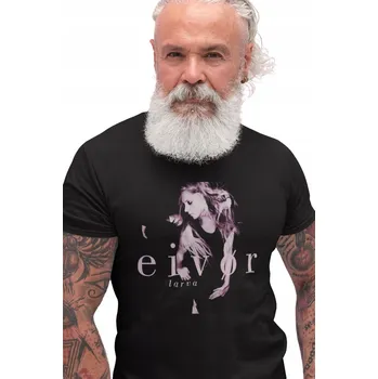 EIVOR TRIČKO PÁNSKÉ TRIČKO ČERNÝ koncert dárek viking nordic folk 4XL