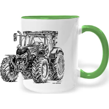 Hrnek - CASE Maxxum Barva: Zelená