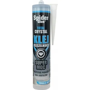 Průmyslové lepidlo MONTÁŽNÍ LEPIDLO TĚSNICÍ HMOTA BEZBARVÉ SPIDER GLUE RYCHLÉ SILNÉ SPOJENÍ 290ML