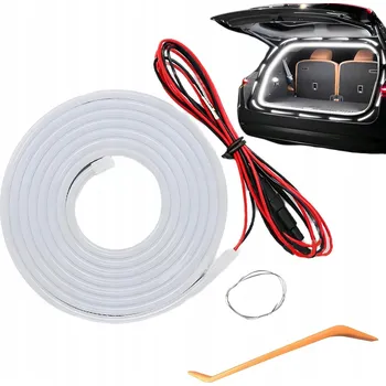 Osvětlení interiéru vozidel LED OSVĚTLENÍ interiéru auta - pásek do kabiny, kufru, 4M