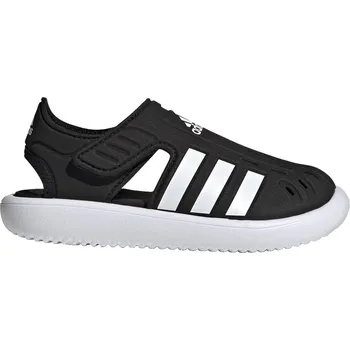Chlapecké sandály ADIDAS Dětské sandály Summer Closed Toe 31 BÍLÁ|ČERNÁ