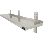 DASgastro Nástěnná police - 2,0 x 0,4m - 1-patrová