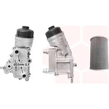 Chladič motoru Olejový chladič, motorový olej VAN WEZEL 17013103