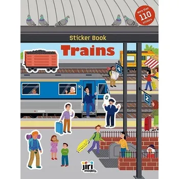 Umění Sticker book Trains