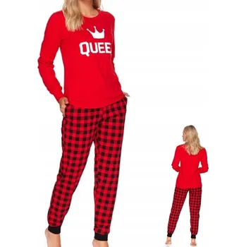 Dámské pyžamo Doctor Nap dámské pyžamo červené S